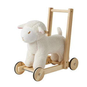 Jiggle & Giggle Children's Plush Lamb Walker
