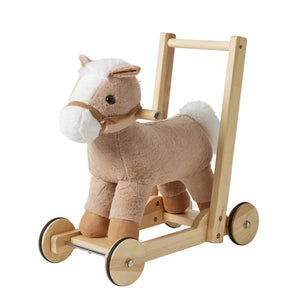 Jiggle & Giggle Children's Plush Horse Walker
