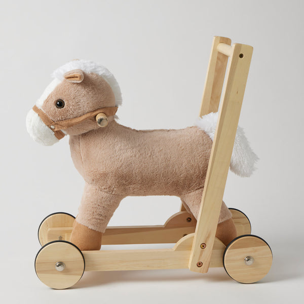 Jiggle & Giggle Children's Plush Horse Walker