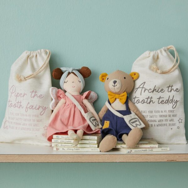 Piper Fairy & Archer Teddy I Lost My Tooth Toys