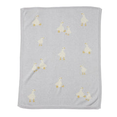 Jiggle & Giggle Wiggles the Duck Knitted Baby Blanket