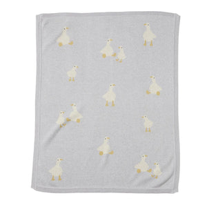 Jiggle & Giggle Wiggles the Duck Knitted Baby Blanket