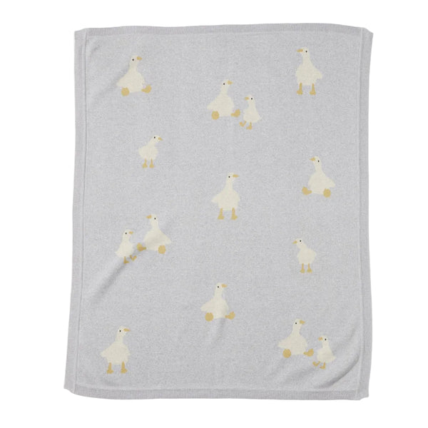 Jiggle & Giggle Wiggles the Duck Knitted Baby Blanket