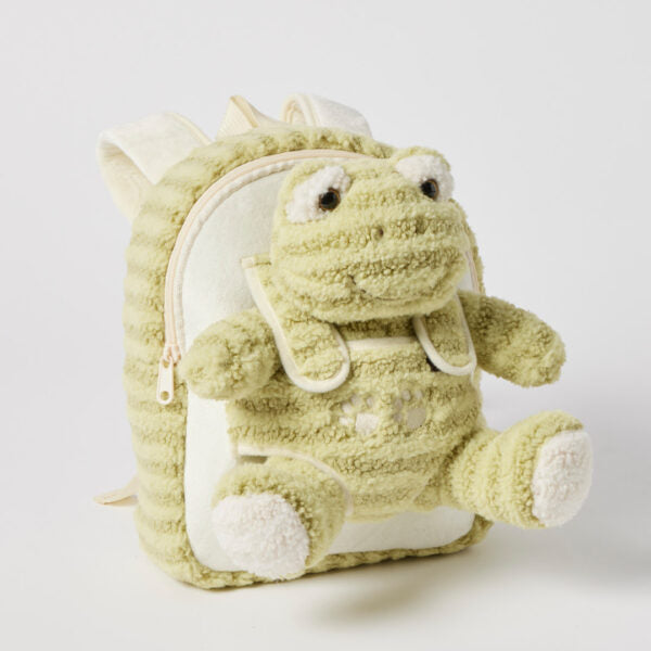 Jiggle & Giggle Plush Frog Hug-Me Buddy Backpack