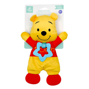 Winnie The Pooh Sensory Blanket With Crinkle & Teether