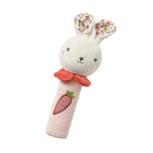 Jiggle & Giggle Hugglies Bunny Squeaker Newborn Toy