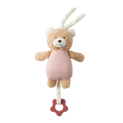 Jiggle & Giggle Hugglies Musical Teddy Bear  -Pink