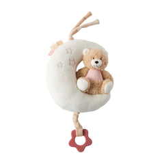 Jiggle & Giggle Hugglies Musical Teddy Bear On Moon - Pink
