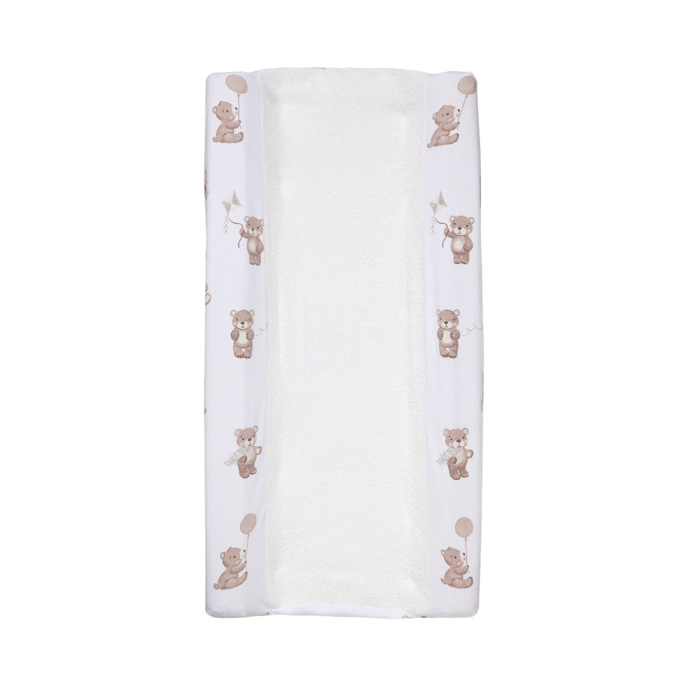 Change Mat Cover with Towelling - Cuddly Bear