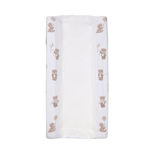 Change Mat Cover with Towelling - Cuddly Bear