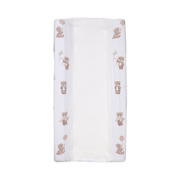 Change Mat Cover with Towelling - Cuddly Bear
