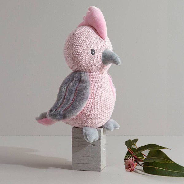 Knitted Toy - Gary the Galah