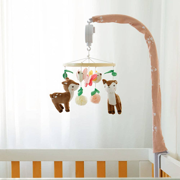 Nursery Baby Musical Mobile - Living Textiles Fawn Fables
