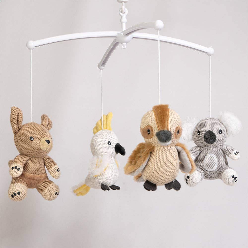 Musical Mobile - Australiana themed Baby Nursery Decor