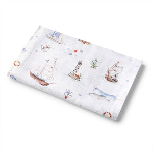 Set Sail Organic Cotton Muslin Snuggle Hunny Baby Wrap