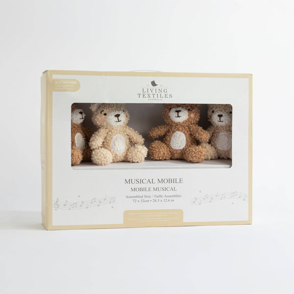 Musical Mobile - Cuddly Bear Baby Nursery Cot Mobile