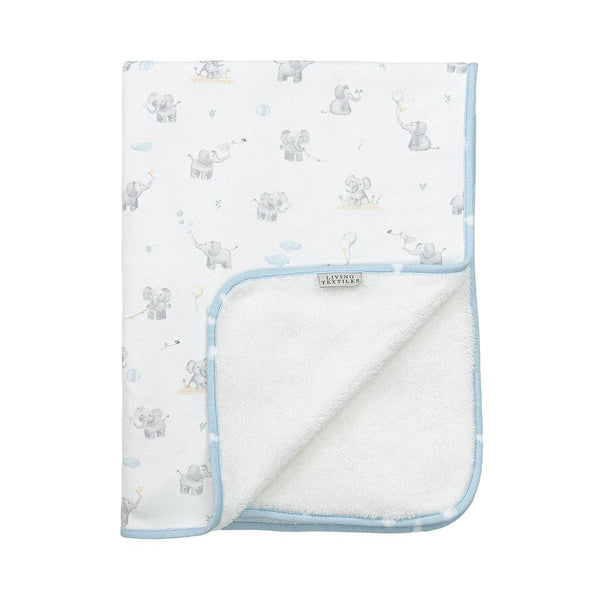 Sherpa Baby Blanket - Elephant Playtime