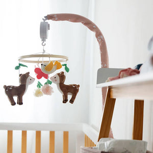 Nursery Baby Musical Mobile - Living Textiles Fawn Fables