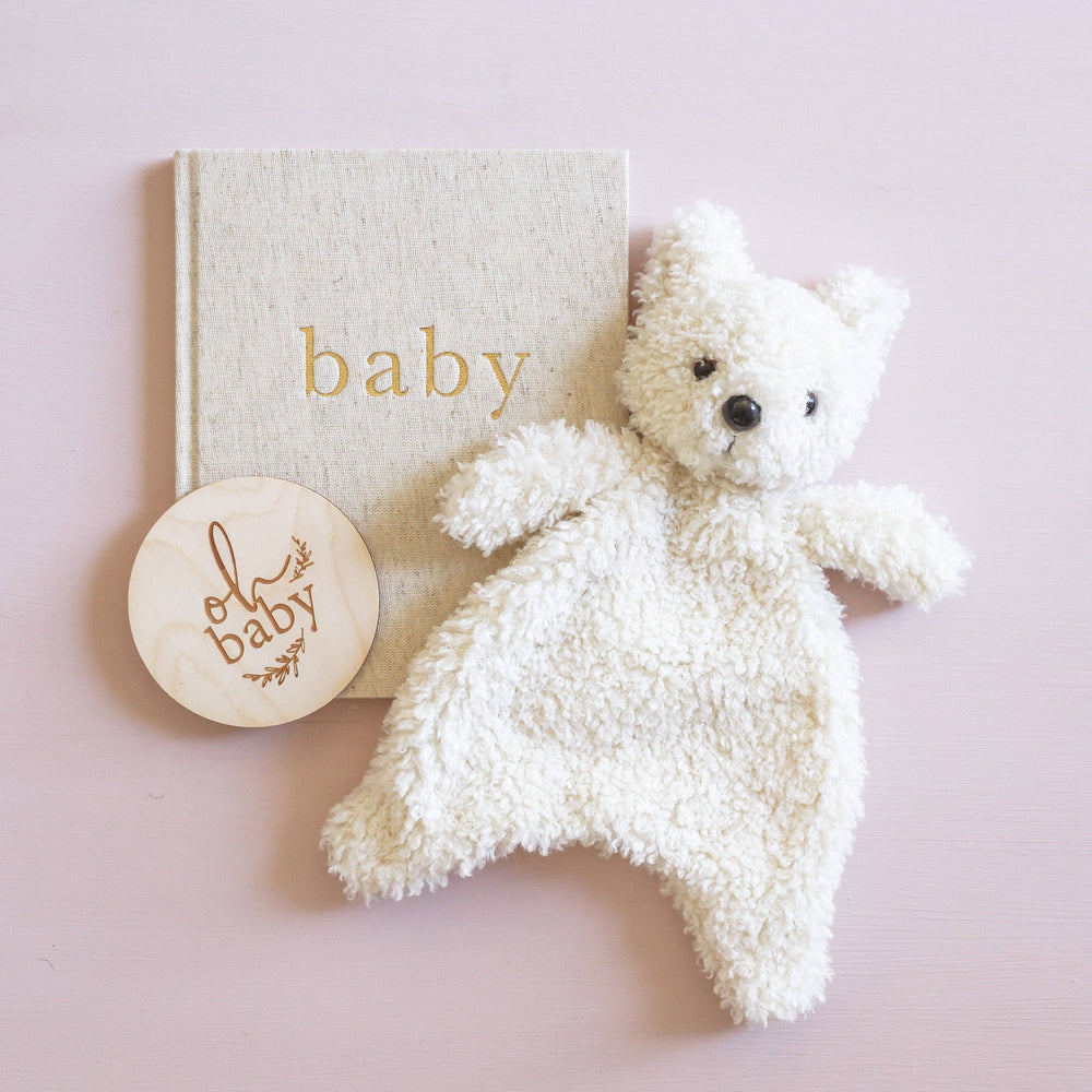 Plush West Highland Terrier Baby Comforter Soother