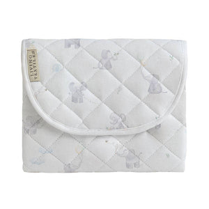 Waterproof Travel Baby Change Mat - Living Textiles Elephant Playtime