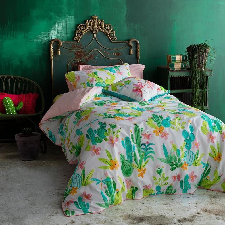 Cactus Cotton Kids Quilt Cover Set