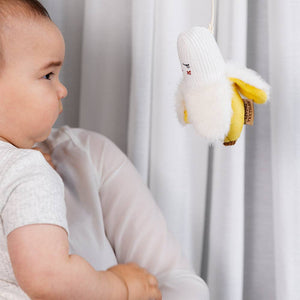 2 Pack Mini Market Brunch Baby Stroller Toys - Apple & Banana