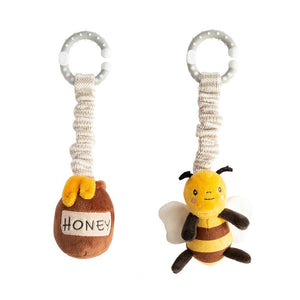 2pk Baby Stroller Pram Toy - Bee & Honey Pot