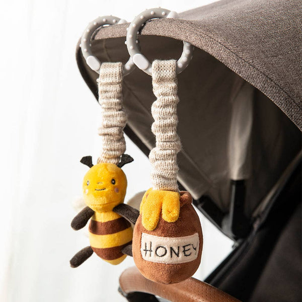 2pk Baby Stroller Pram Toy - Bee & Honey Pot