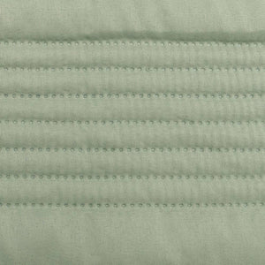 Flinders Embossed Coverlet Set - Sage Bed Cover