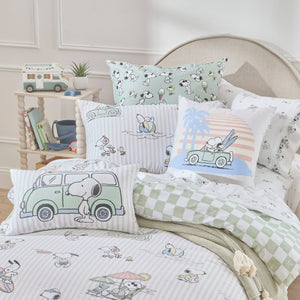 Snoopy Combi Van Kids Cushion Cover 30x50cm