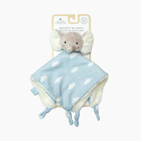 Security Blanket - Elephant Playtime Baby Soother Comforter.