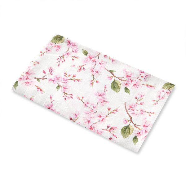 Snuggle Hunny Cherry Blossom Organic Cotton Muslin Baby Wrap