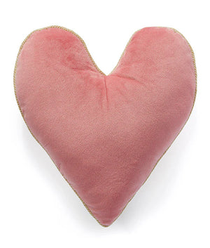 Follow Your Heart Velvet Reversible Bedroom Decorator Cushion