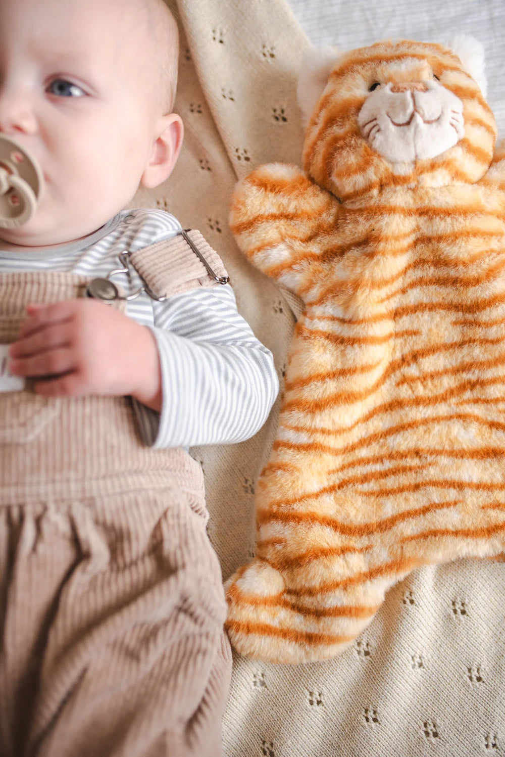 Ginger The Cat Hoochy Coochie Baby Puppet Comforter