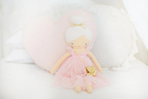 Alimrose Children's Charlotte Doll 48cm - Pink