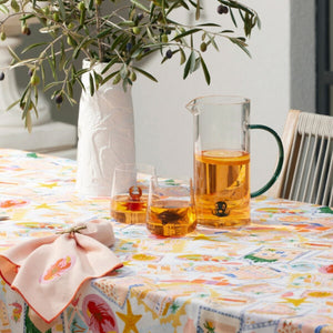 Mediterranean Cotton Table Cloth 150 x 270cm