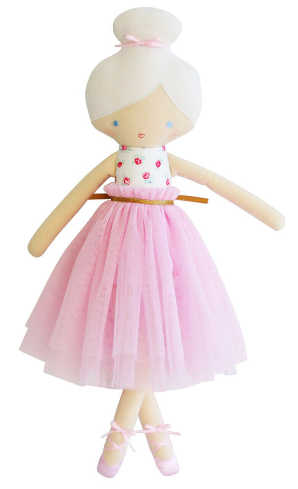 Amelia 50cm Alimrose Children's Ballet Doll Pink Roses