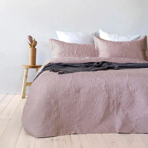 Paisley Dusk Queen / King Coverlet Bedcover & Pillow Cases Set