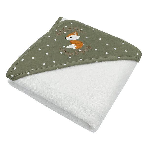 Forest Retreat Hooded Baby Bath Towel