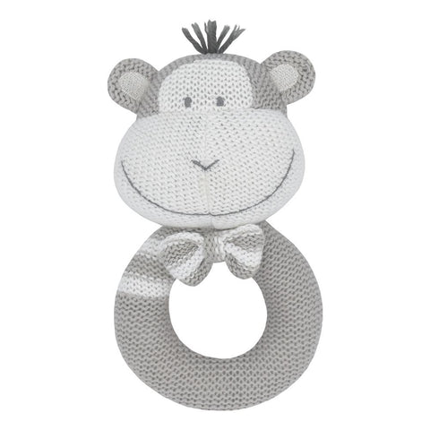 Max Monkey Grab Rattle  Newborn Baby Shower Gift Idea