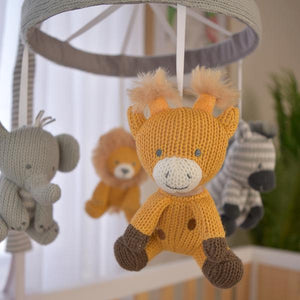Savanna Babies Knitted Musical Cot Mobile Baby Nursery