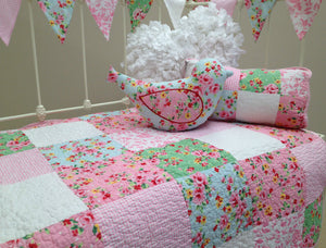 Alice Bird Cushion Nursery Kids Room Decor
