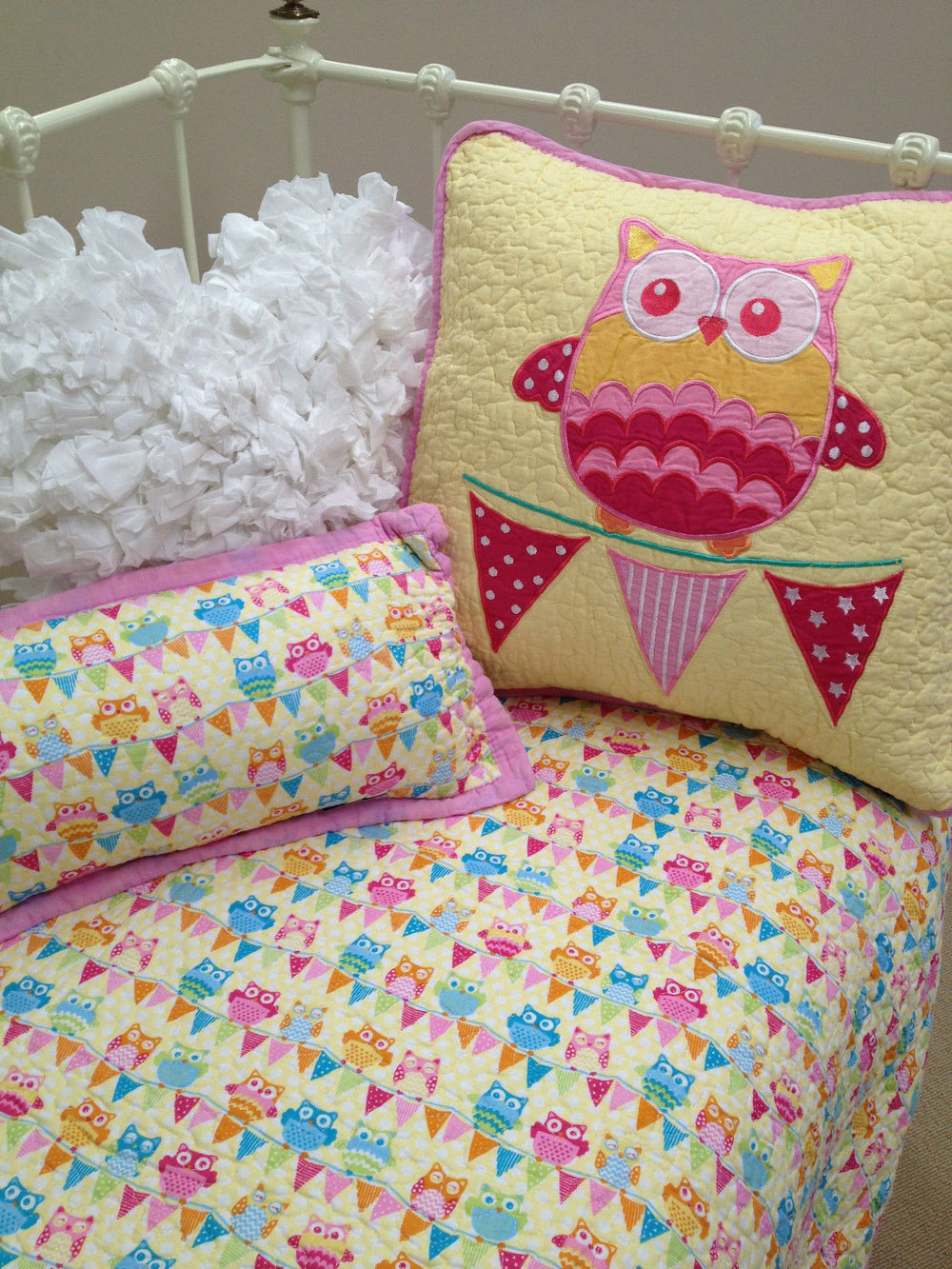 Hoot Hoot Owl Rectangle Cushion