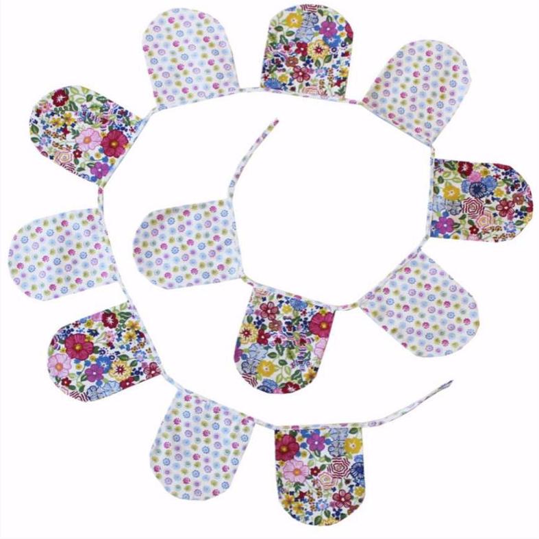Primrose Floral Multi Bunting Flags