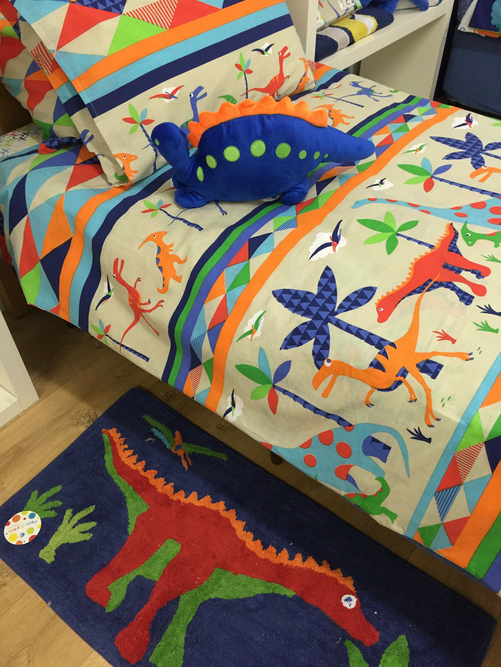 Dino Land Dinosaur Kids Floor Rug