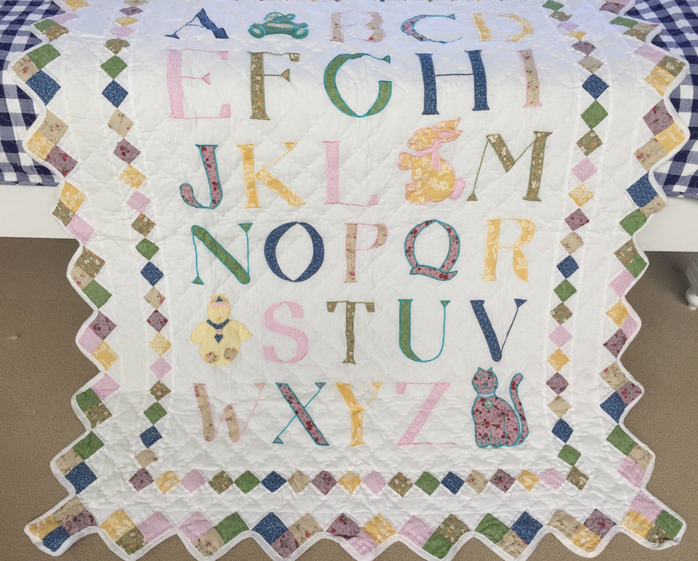 Baby Alphabet Throw Rug