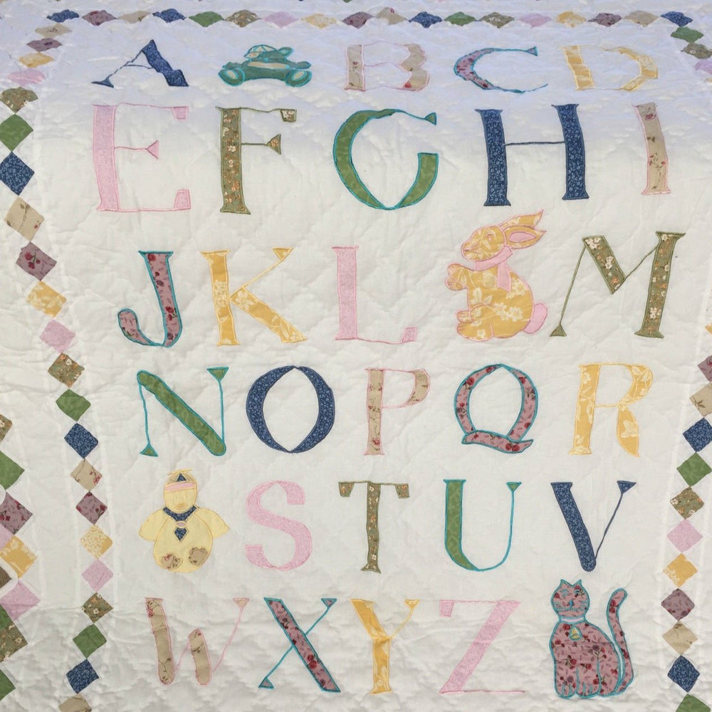 Baby Alphabet Throw Rug