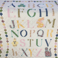 Baby Alphabet Throw Rug