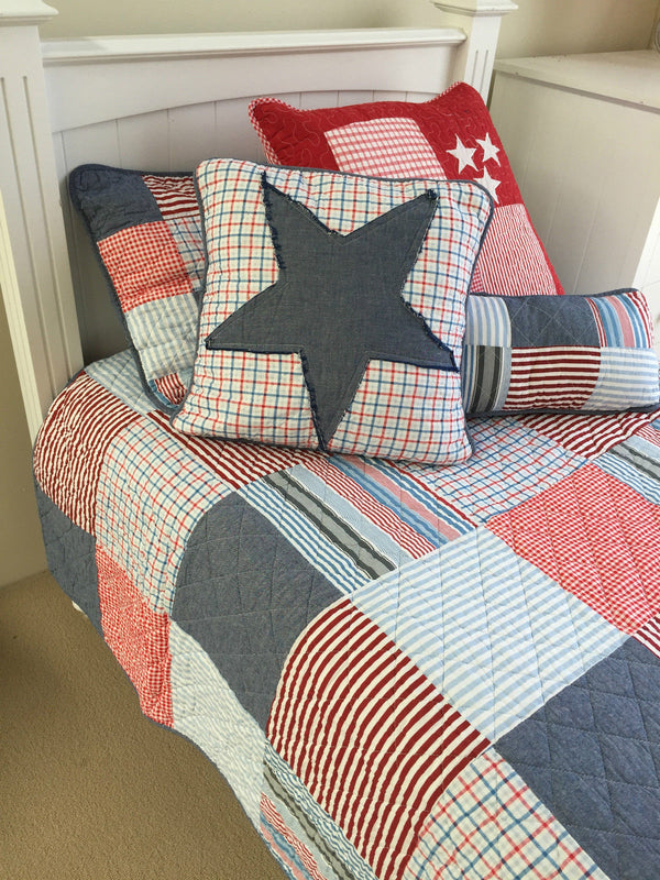 Thomas Star Square Cushion Cover
