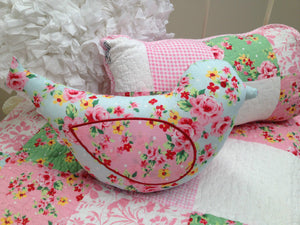 Alice Bird Cushion Nursery Kids Room Decor